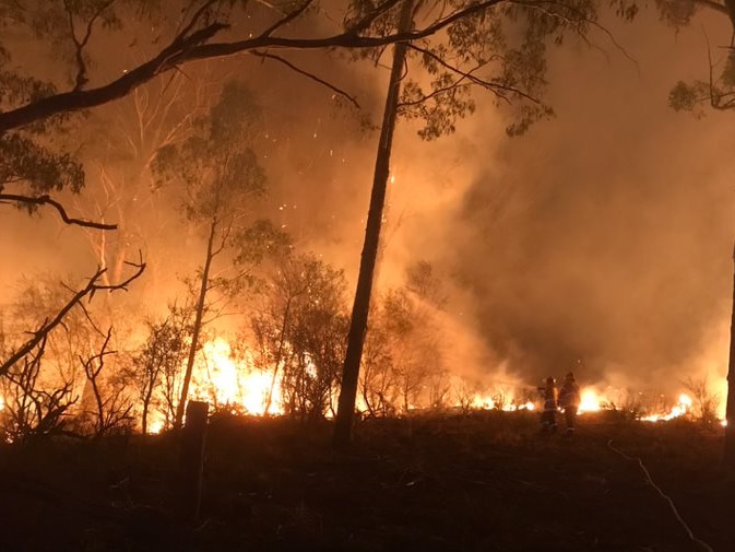 RFS volunteer Vicki Redmond fought fires for more than a month during the 2019/2020 summer