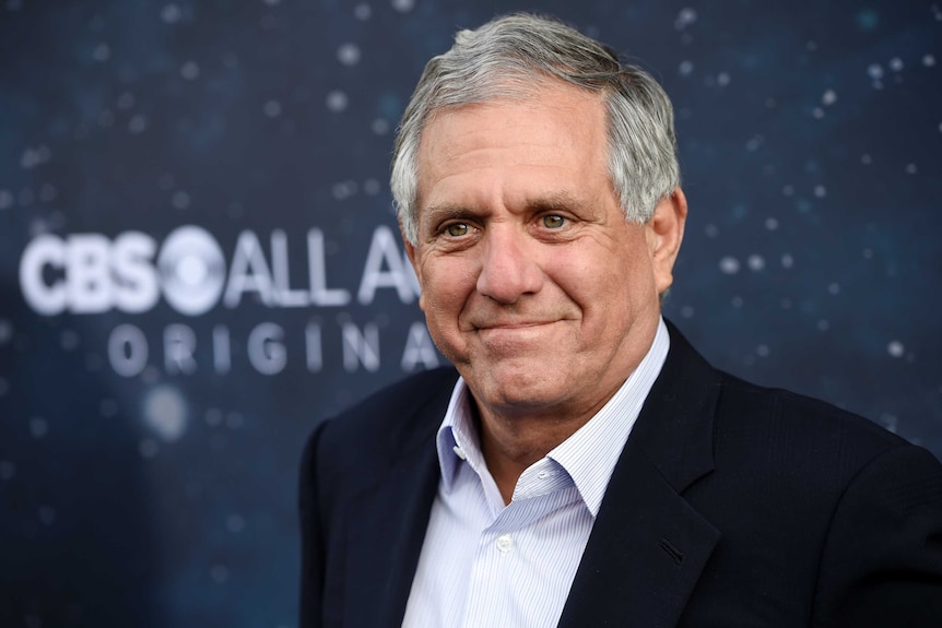 Les Moonves, chairman and CEO of CBS Corporation, smiles at the camera.