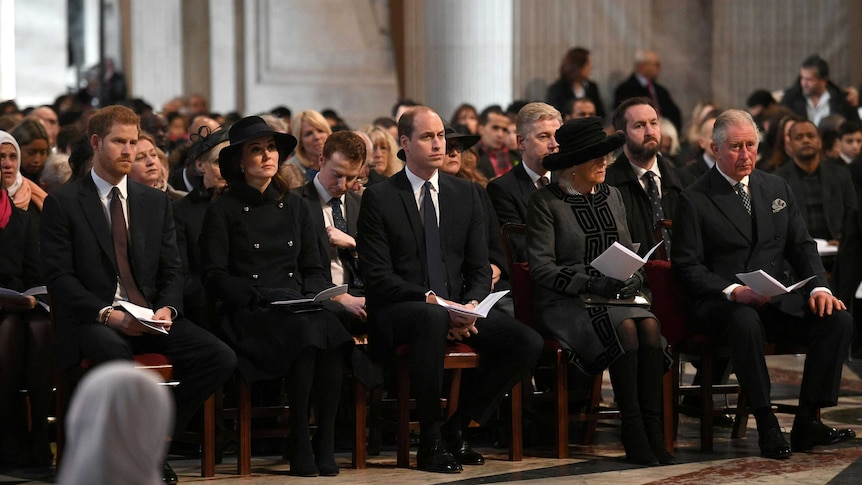 The Royal family attend a service at St Paul's Cathedral for the victims of the Grenfell Tower fire.