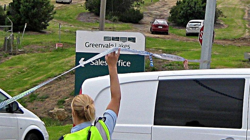 A coroner's court van takes away the body of Yazmina.