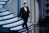 Jimmy Kimmel hosting the Academy Awards