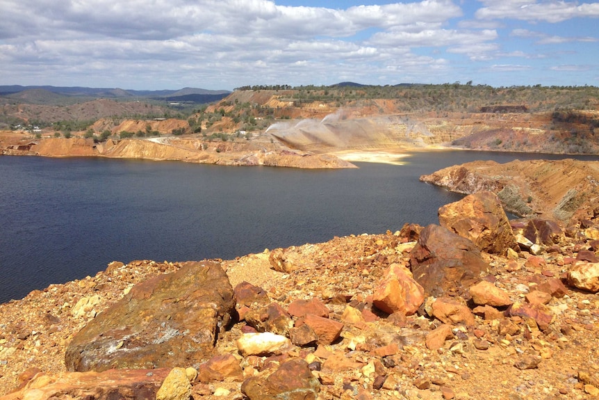 Old Mount Morgan gold, silver and copper mine
