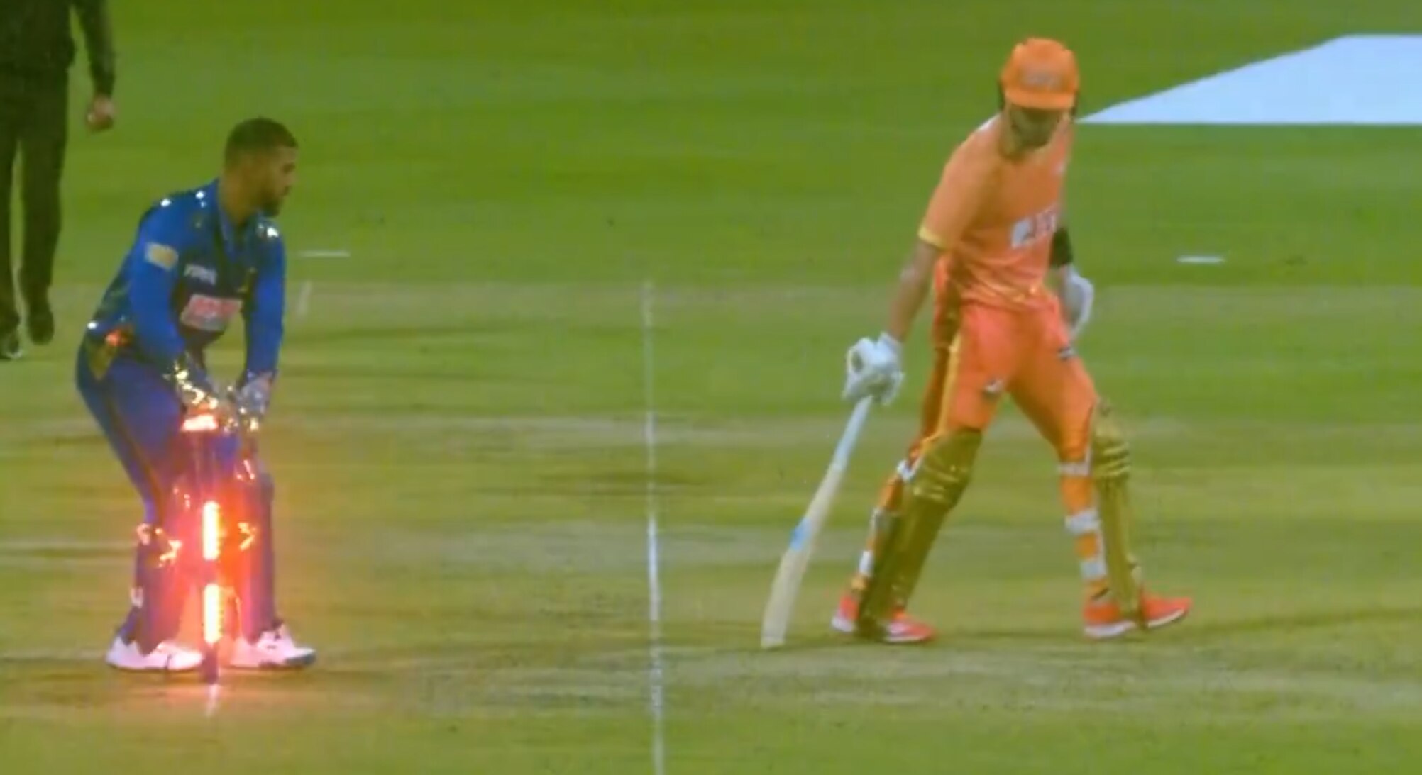 Spirit of cricket debate rages again as England's Tom Curran is caught out of his crease in ILT20