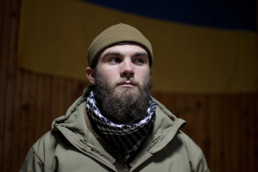 Azov volunteer