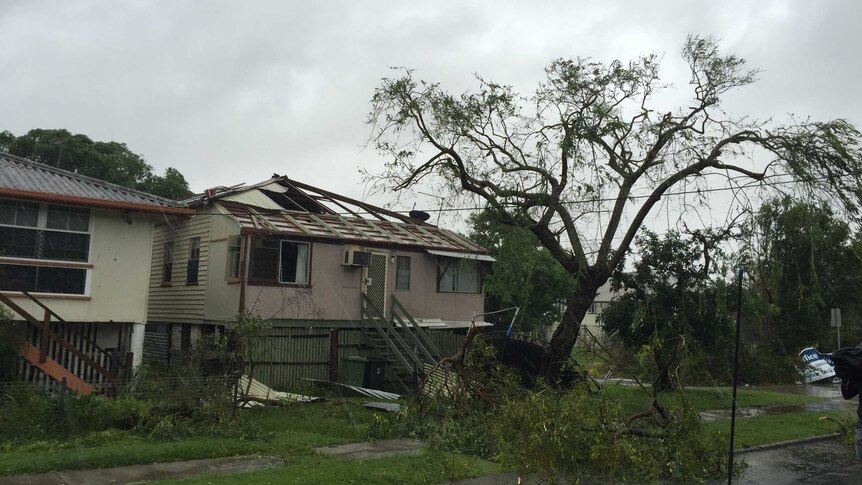 House ripped apart by Tropical Cyclone Marcia