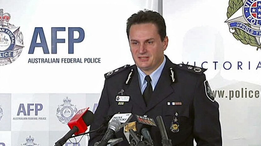 Top cop: Tony Negus will be sworn in as police commissioner at Parliament House today.