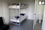 A room at Wickham Point immigration detention facility, near Darwin.