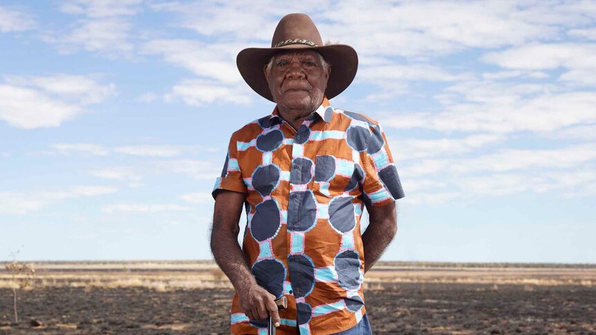 Fitzroy Crossing artist Tommy May thought carefully before collaborating with Gorman.