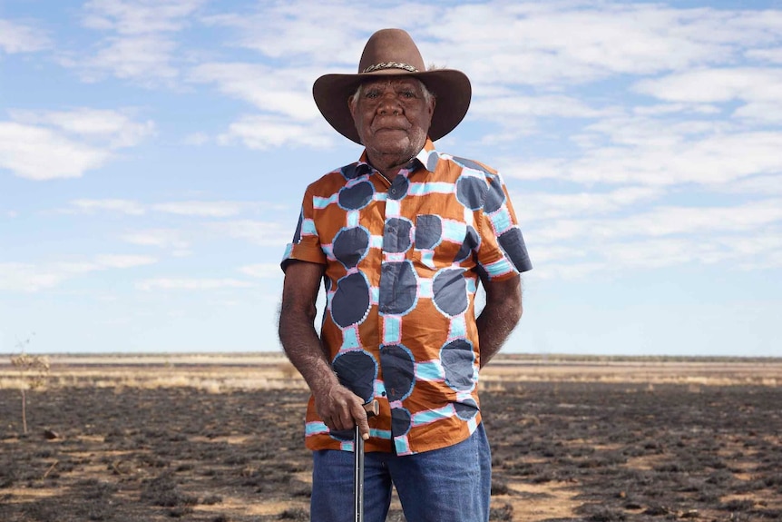 Fitzroy Crossing artist Tommy May thought carefully before collaborating with Gorman.