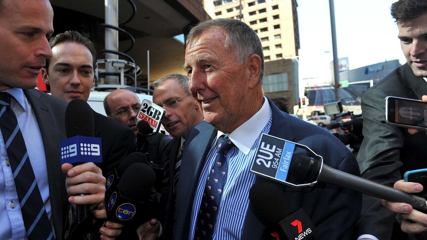 Singleton arrives at racing inquiry