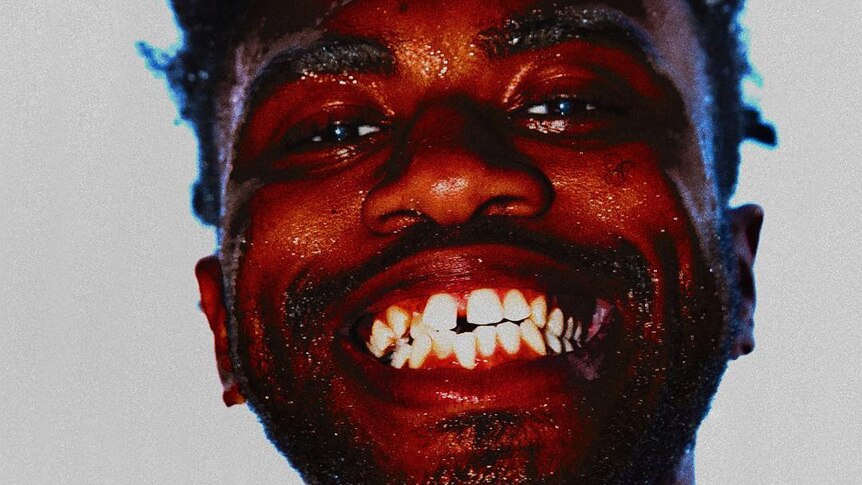 A shot of BROCKHAMPTON rapper Kevin Abstract from the cover of his 2019 album ARIZONA baby