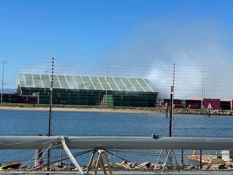 Breaking: Evacuation order issued for Port Adelaide fire burning sulphur