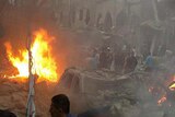 Car bomb strikes Damascus peace