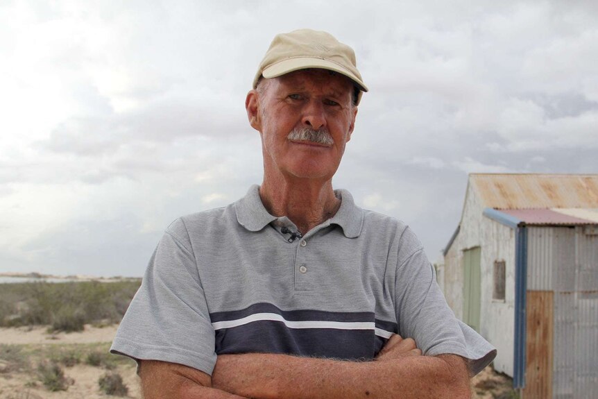Phil Kendrick at Ningaloo Station in Western Australia -  his partner Jane Lefroy and her mother Billie Lefroy are the leaseholders