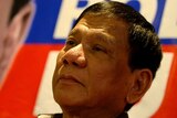 Davao mayor and Philippines presidential candidate Rodrigo Duterte