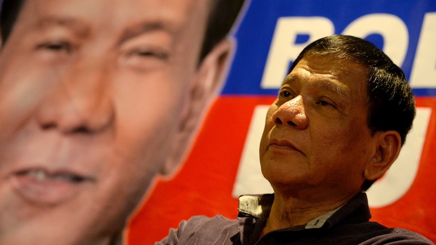 Candidate Rodrigo Duterte is leading in opinion polls ahead of the May 9 election.