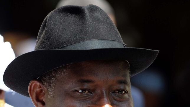 Nigerian acting president Goodluck Jonathan