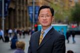 Matthew Ng in Martin Place