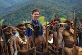 Eric T with Ikundi tribe