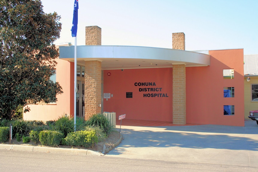 An exterior photo of Cohuna District Hospital. 