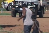 Three boys at a remote community