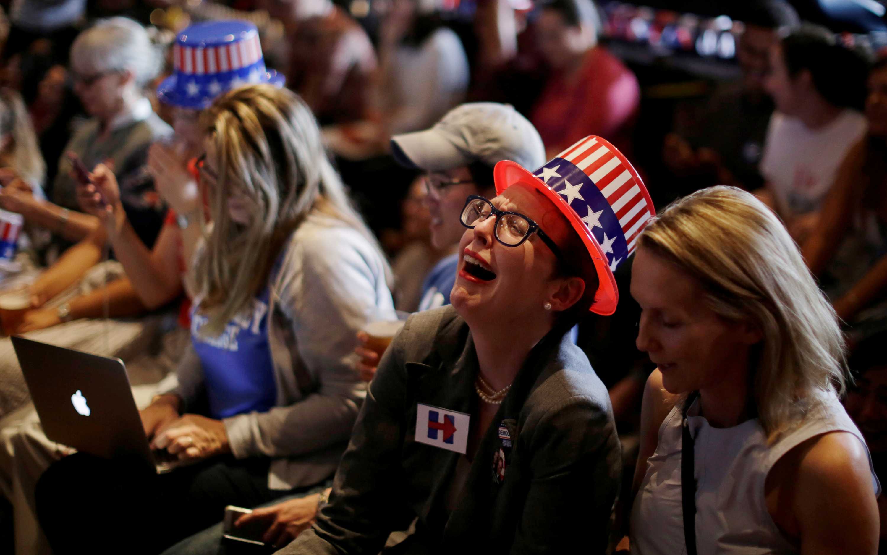 Clinton Supporters Devastated As Trump Wins Election - ABC News