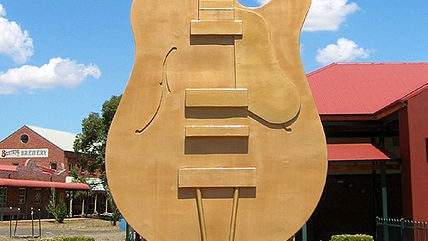 Big Golden Guitar at Tamworth, NSW