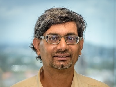 Portrait of Paddy Krishnan