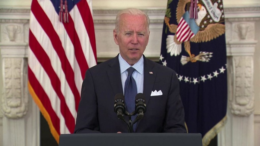 Joe Biden aims to vaccinate 70 percent of adults by July 4