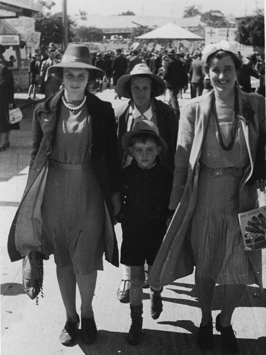 Joy Neeson’s mother, uncle, aunt, and grandmother at the Ekka