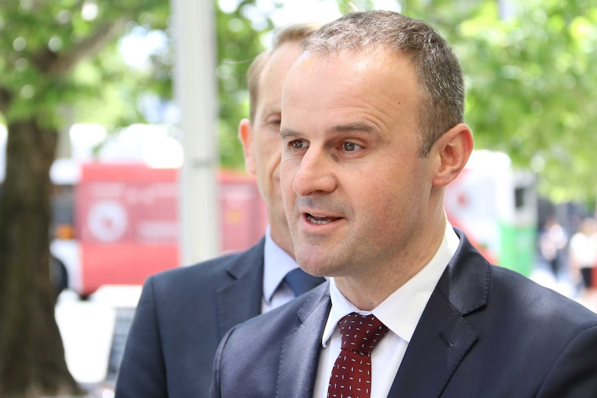 ACT Chief Minister Andrew Barr, October 27 2015