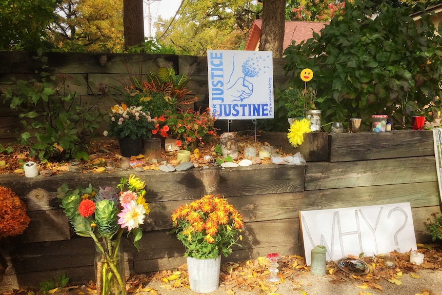 Shrine to Justine Damond Ruszczyk