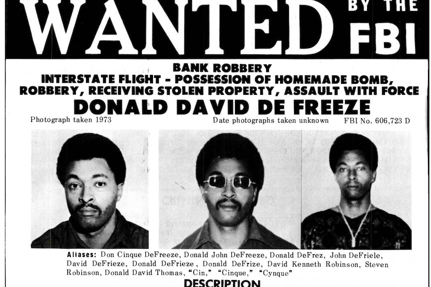 A black and white wanted poster 