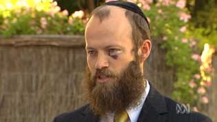 Menachem Vorcheimer says he was a few metres from his Melbourne synagogue when players from the Ocean Grove Football Club attacked him.