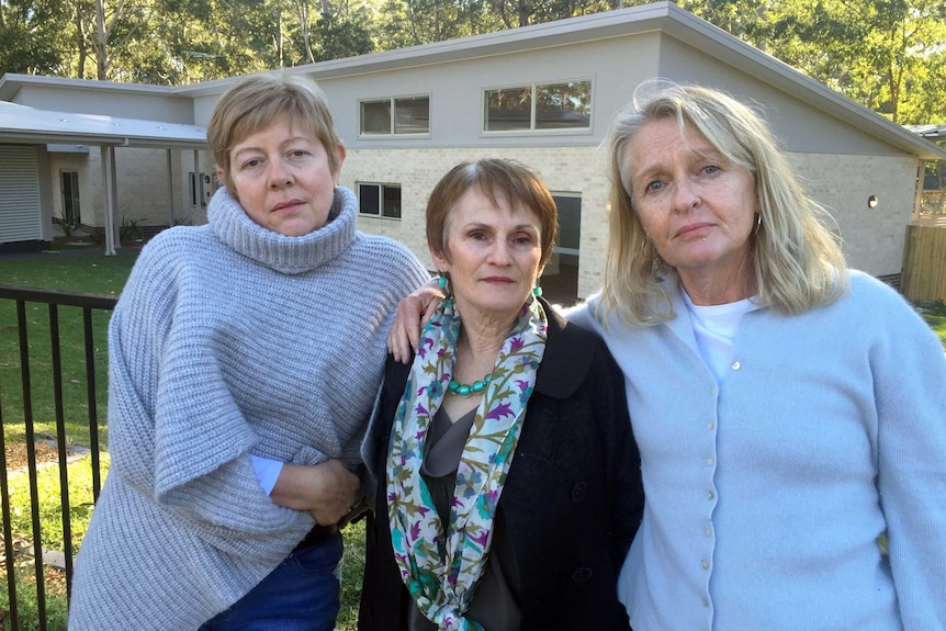 Vanessa Browne, Mary Lou Carter and Bernadette Moloney