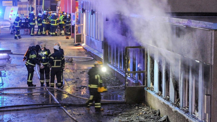 Arsonist attacks Swedish mosque