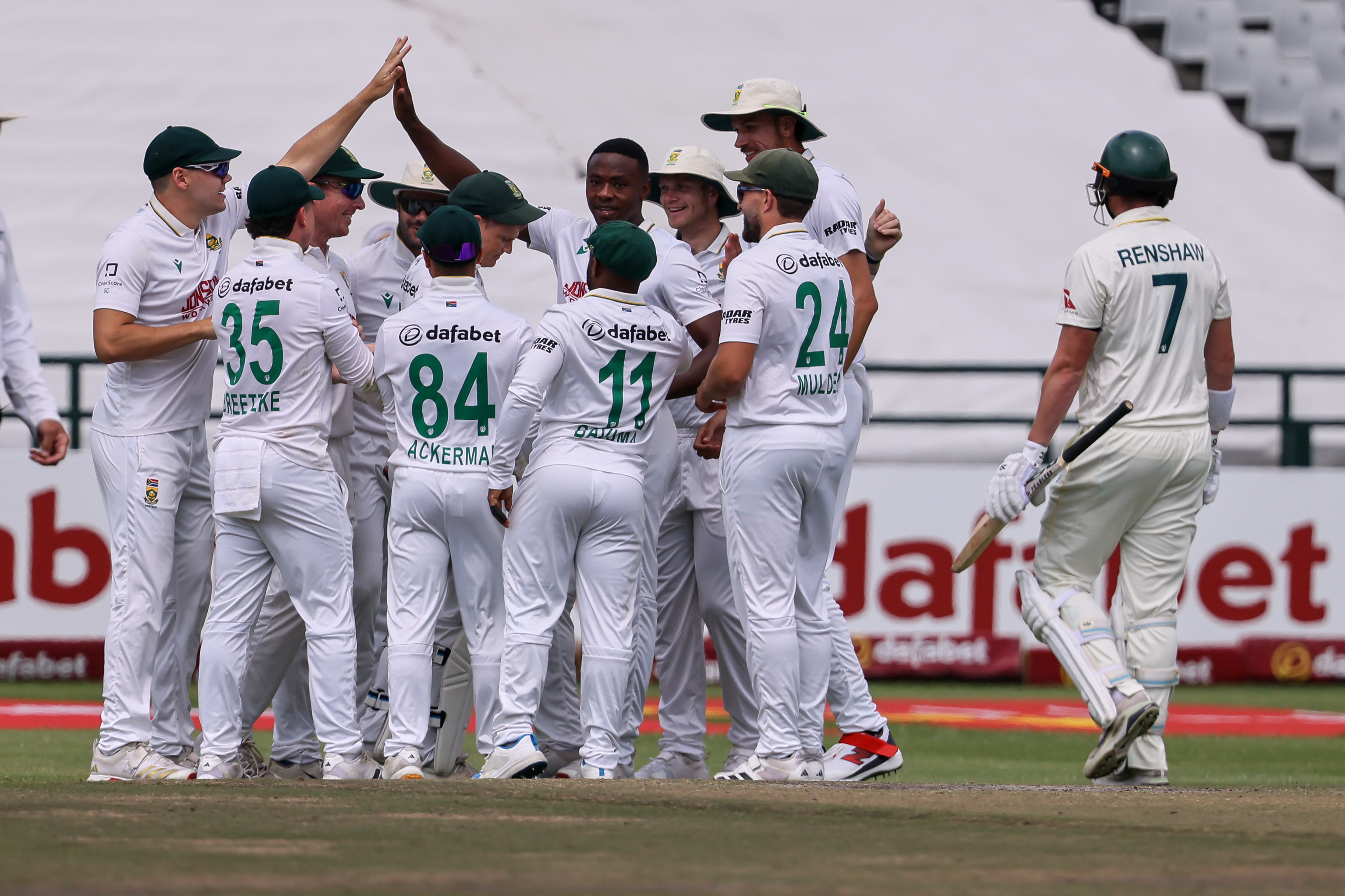 Live: Australia's run chase rocked by Rabada's opening-over double-strike