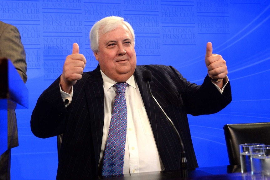 Clive Palmer at National Press Club