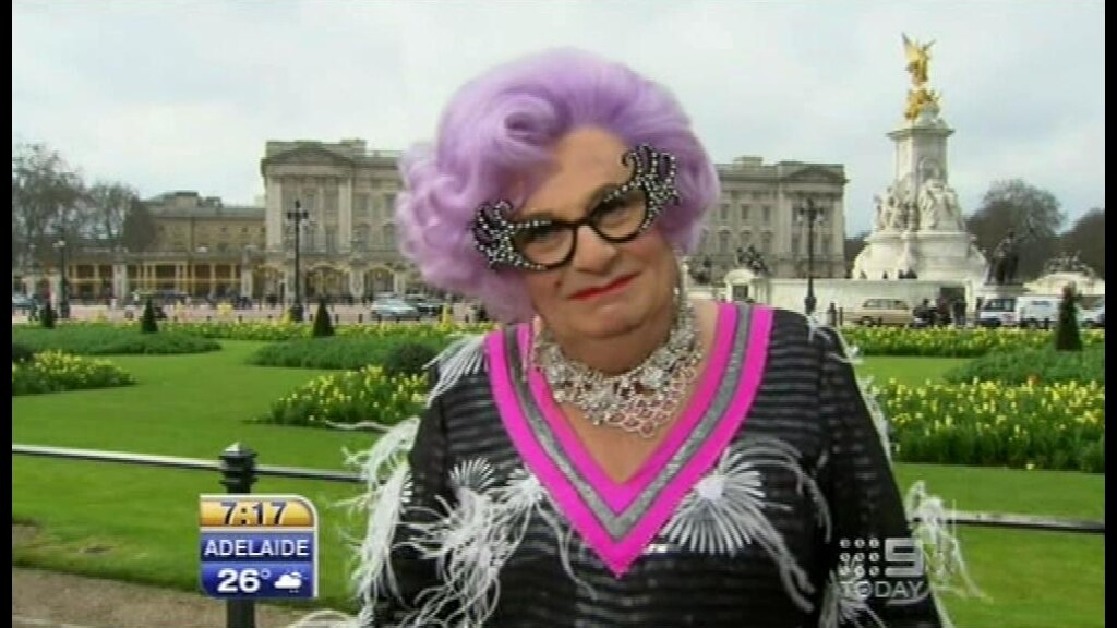 Dame Edna on the royal wedding - ABC News