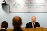 Dyson Heydon at the trade union royal commission