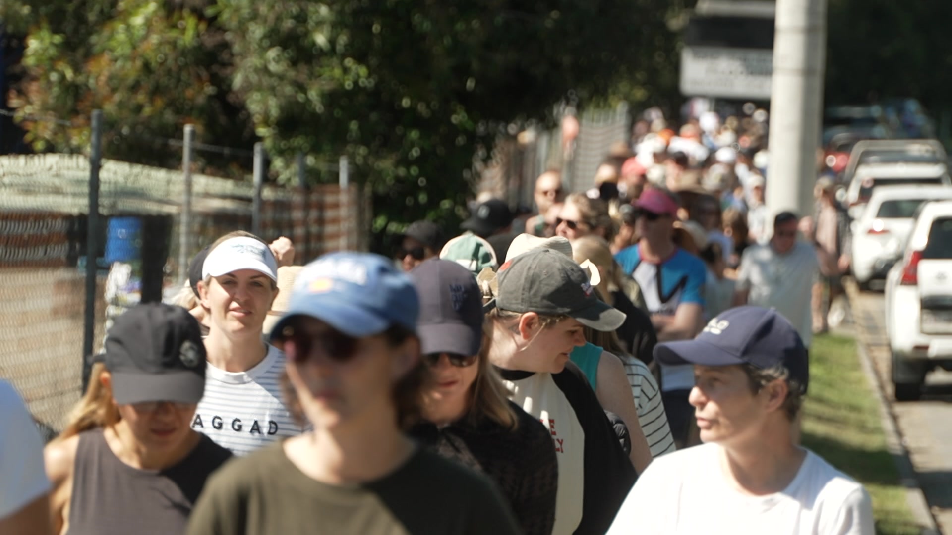Hundreds walk in solidarity after alleged sexual assault in Brisbane