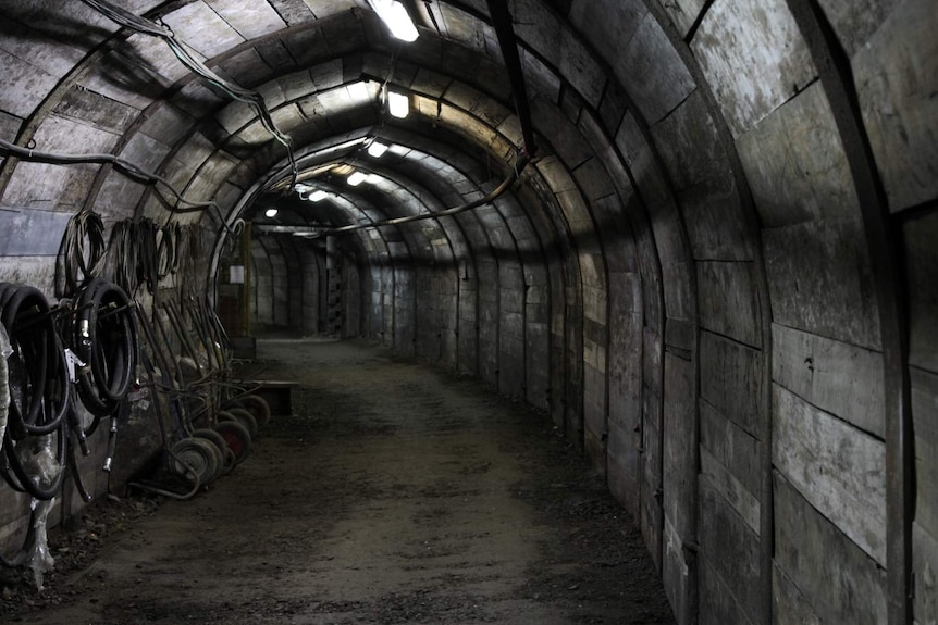 El Teniente copper mine tunnel
