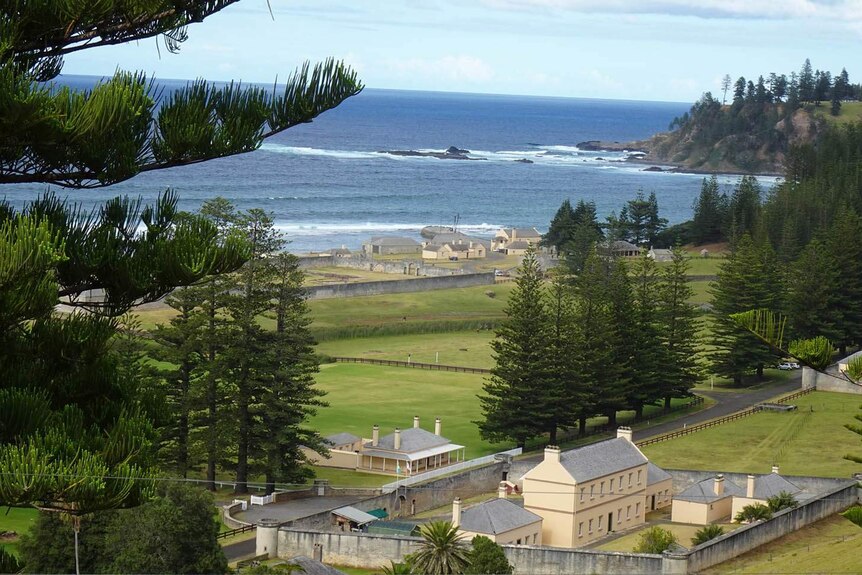 Historic convict-era buildings on Norfolk Island