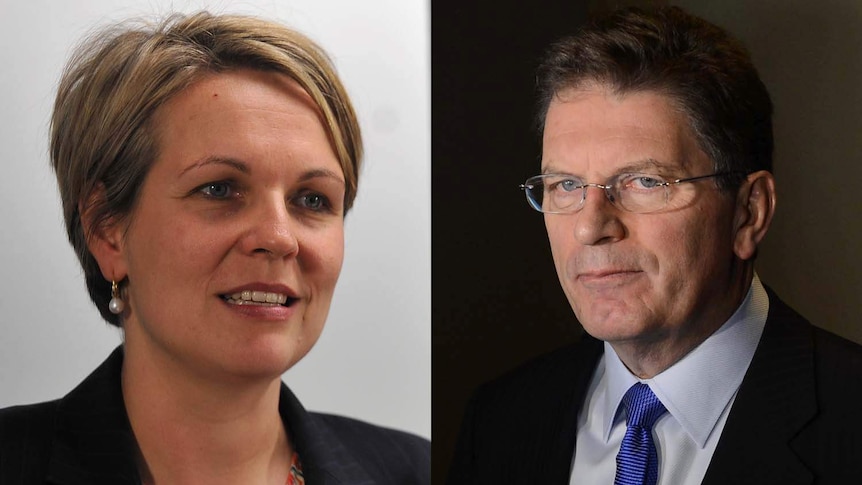 Tanya Plibersek and Ted Baillieu