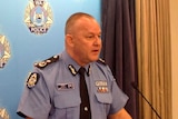 Deputy Perth police commissioner Stephen Brown