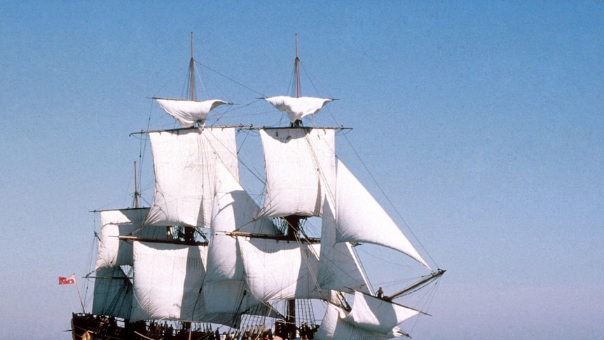 The replica of the HMB Endeavour replica will stop at 39 different spots around Australia during the trip.