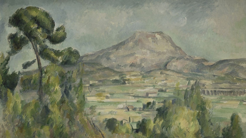 Paul Cezanne's Mount Saint-Victoire is one of the many paintings proving popular among visitors.