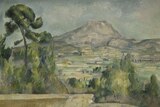 Paul Cezanne's Mount Saint-Victoire is one of the many paintings proving popular among visitors.