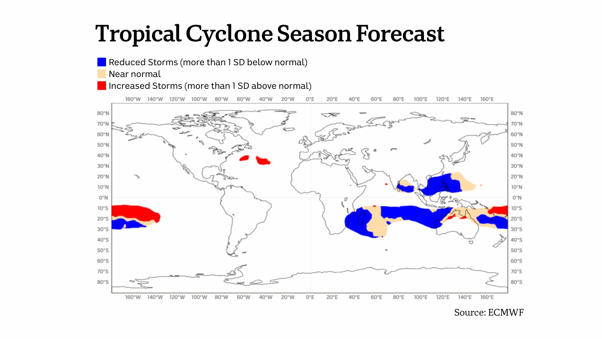 tropical cyclone season forecast