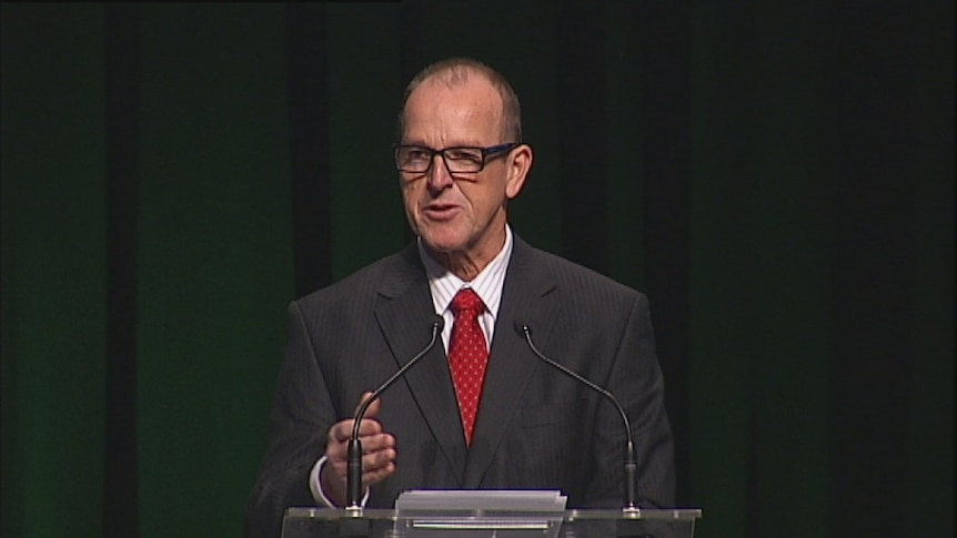 The Federal Minister for Qld Flood Recovery, Senator Joe Ludwig